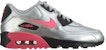 (JR) Nike Air Max 90 LTR 'Perak Metalik Merah Jambu' 833376-004