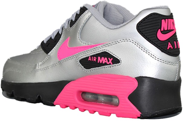 (JR) Nike Air Max 90 LTR 'Perak Metalik Merah Jambu' 833376-004 Lookbook (JR) Nike Air Max 90 LTR 'Perak Metalik Merah Jambu' 833376-004