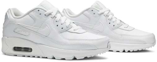 (JR) 耐克Air Max 90 LTR "白色" 833412-100 Cheap (JR) 耐克Air Max 90 LTR "白色" 833412-100