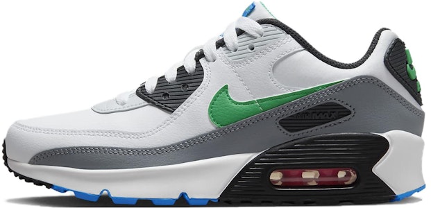 (JR) 耐克Air Max 90 LTR白色酷灰绿色 DV3607-102 Buy (JR) 耐克Air Max 90 LTR白色酷灰绿色 DV3607-102