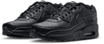Purchase (Youth) Nike Air Max 90 LTR Black/Black/White/Black CD6864-028