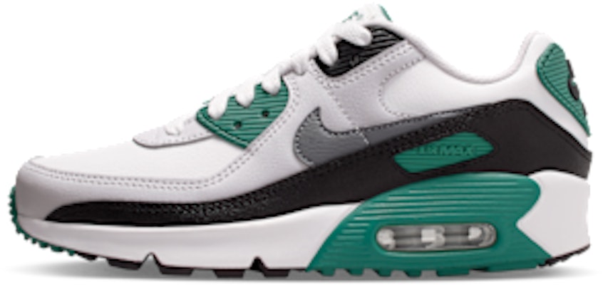 (Youth) Nike Air Max 90 LTR Evergreen Aura/Summit White/Bust Gray/Cool Gray CD6864-300 Buy (Youth) Nike Air Max 90 LTR Evergreen Aura/Summit White/Bust Gray/Cool Gray CD6864-300