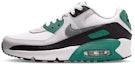 Buy (Youth) Nike Air Max 90 LTR Evergreen Aura/Summit White/Bust Gray/Cool Gray CD6864-300