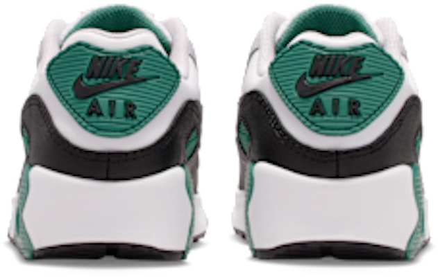 (Youth) Nike Air Max 90 LTR Evergreen Aura/Summit White/Bust Gray/Cool Gray CD6864-300 Details for (Youth) Nike Air Max 90 LTR Evergreen Aura/Summit White/Bust Gray/Cool Gray CD6864-300