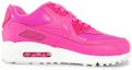 Order (JR) Nike Air Max 90 LTR Kulit 'Pink Pow' 724852-600