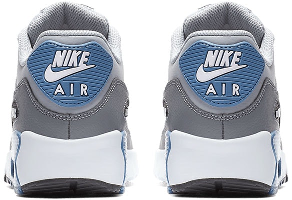 (JR) Nike Air Max 90 LTR Kulit Rendah Kelabu/Biru 833412-026 Purchase (JR) Nike Air Max 90 LTR Kulit Rendah Kelabu/Biru 833412-026