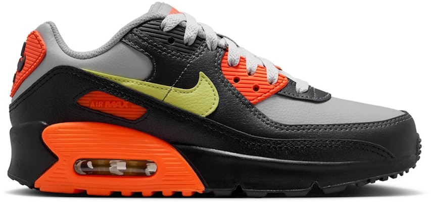 (Youth) Nike Air Max 90 LTR Light Smoke Grey Hyper Crimson CD6864-033 Buy (Youth) Nike Air Max 90 LTR Light Smoke Grey Hyper Crimson CD6864-033