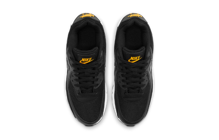 (Youth) Nike Air Max 90 Mesh 'Black Laser Orange' 圖 4
