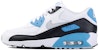 (JR) Nike Air Max 90 Mesh 'Biru Lagun' 833418-101