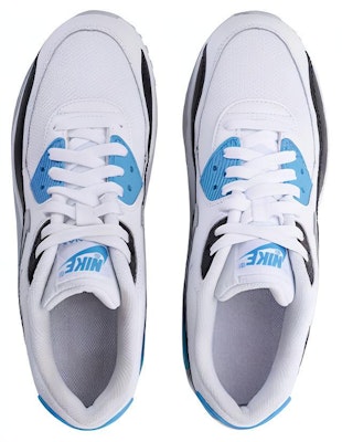 (JR) 耐克 Air Max 90 网面 '蓝色泻湖' 833418-101 Shop (JR) 耐克 Air Max 90 网面 '蓝色泻湖' 833418-101