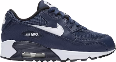 (Youth) Nike Air Max 90 Mesh 'Midnight Navy Nubuck' 724825-401 (Youth) Nike Air Max 90 Mesh 'Midnight Navy Nubuck' 724825-401