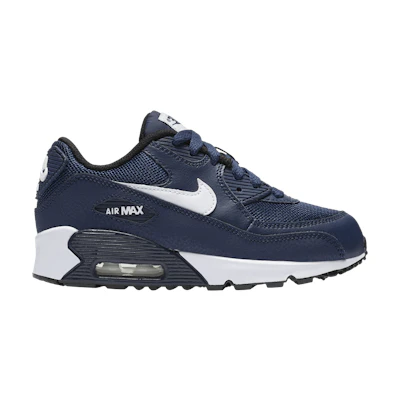 (Youth) Nike Air Max 90 Mesh 'Midnight Navy Nubuck'