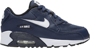 (Youth) Nike Air Max 90 Mesh 'Midnight Navy Nubuck' 724825-401 (Youth) Nike Air Max 90 Mesh 'Midnight Navy Nubuck' 724825-401