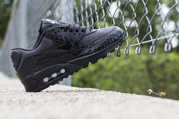 (JR) 나이키 에어맥스 90 프리미엄 '블랙 레플타일' 443817-003 Shop (JR) 나이키 에어맥스 90 프리미엄 '블랙 레플타일' 443817-003