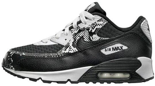 (JR) Nike Air Max 90 Premium Mesh 'Hitam Putih' 724876-001 Buy (JR) Nike Air Max 90 Premium Mesh 'Hitam Putih' 724876-001