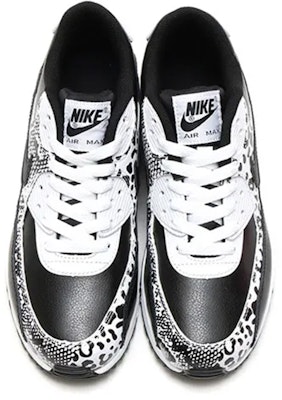 (JR) 耐克Air Max 90高级网面“黑白” 724876-001 Shop (JR) 耐克Air Max 90高级网面“黑白” 724876-001
