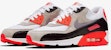 (JR) Nike Air Max 90 Premium Mesh 'Infrared' Lelaki 724882-100