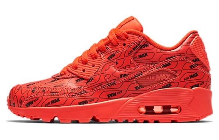 Buy (JR) 나이키 에어맥스 90 SE "올오버 로고" 859560-600