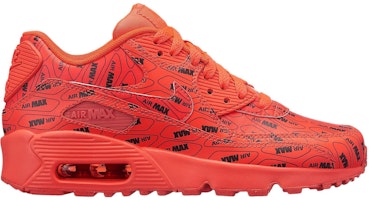 (JR) ナイキ エア マックス 90 SE ロゴ総柄 (Nike Ea Makkusu 90 SE Rogo Sougara) 859560-600 Order (JR) ナイキ エア マックス 90 SE ロゴ総柄 (Nike Ea Makkusu 90 SE Rogo Sougara) 859560-600