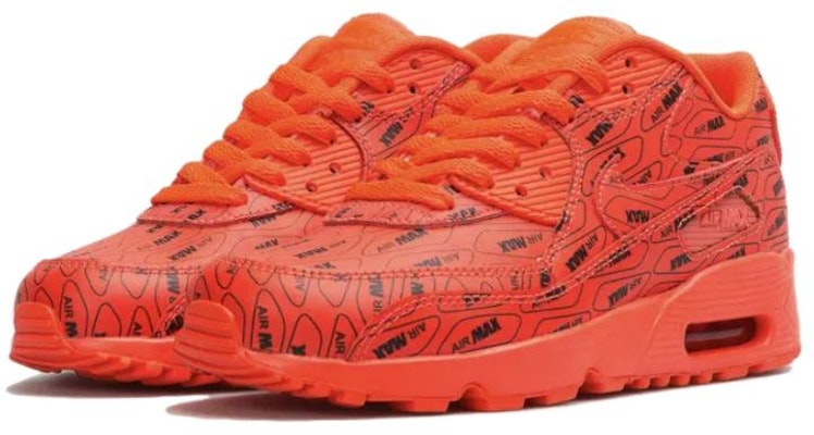 (JR) Nike Air Max 90 SE 'All Over Logo' Sepatu 859560-600 Lookbook (JR) Nike Air Max 90 SE 'All Over Logo' Sepatu 859560-600