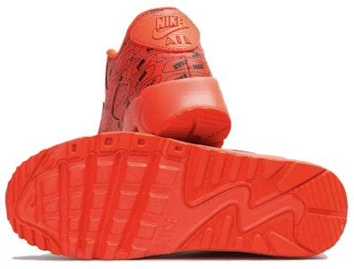 (JR) Nike Air Max 90 SE 'Logo por Todas Partes' 859560-600 Shop (JR) Nike Air Max 90 SE 'Logo por Todas Partes' 859560-600