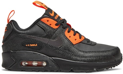 (JR) Nike Air Max 90 SE 'Hitam Jingga Total' CT5231-001 Buy (JR) Nike Air Max 90 SE 'Hitam Jingga Total' CT5231-001