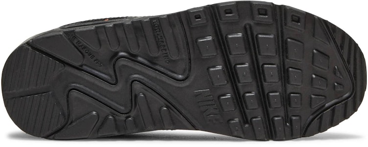 (JR) Nike Air Max 90 SE 'Hitam Jingga Total' CT5231-001 Shop (JR) Nike Air Max 90 SE 'Hitam Jingga Total' CT5231-001