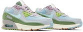 Cheap (JR) Nike Air Max 90 SE 'Sun Club - Azul Desgastado Treeline' DQ4016-400