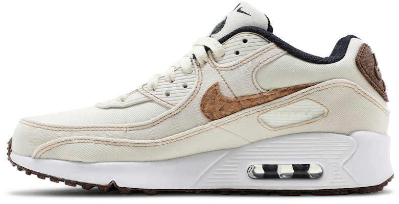 (JR) Nike Air Max 90 SE AI 'Cork - Susu Kelapa' DC7774-100 Lookbook (JR) Nike Air Max 90 SE AI 'Cork - Susu Kelapa' DC7774-100