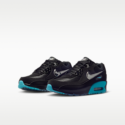 Purchase (JR) Nike Air Max 90 SE Zwart/Gamma Blauw/IJs/Chroom IM7744-001