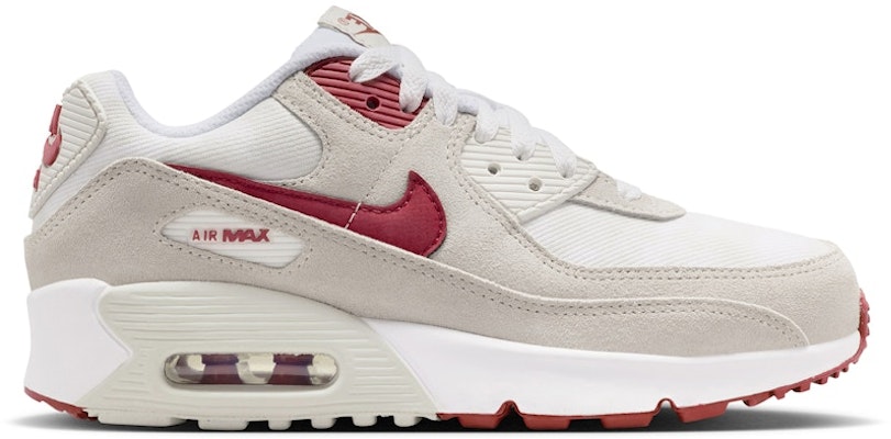 (JR) 나이키 에어 맥스 90 SE 화이트 라이트 본 크림슨 II0742-100 Buy (JR) 나이키 에어 맥스 90 SE 화이트 라이트 본 크림슨 II0742-100