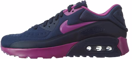 (Youth) Nike Air Max 90 Ultra SE 'Midnight Navy Hyper Violet' 844600-400 (Youth) Nike Air Max 90 Ultra SE 'Midnight Navy Hyper Violet' 844600-400