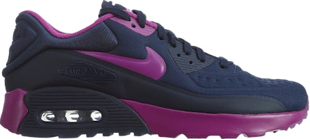 (Youth) Nike Air Max 90 Ultra SE 'Midnight Navy Hyper Violet' 844600-400 (Youth) Nike Air Max 90 Ultra SE 'Midnight Navy Hyper Violet' 844600-400