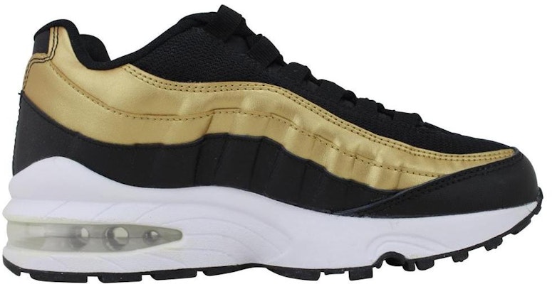 (JR) Nike Air Max 95 'Negro Oro Metálico' 905348-032 Order (JR) Nike Air Max 95 'Negro Oro Metálico' 905348-032