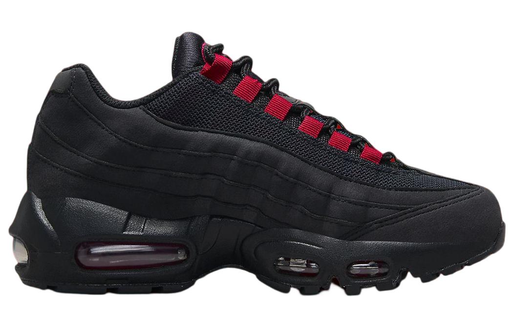 (Youth) Nike Air Max 95 'Black Red' 圖 2