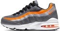 Buy (JR) 耐克空气泡95 '灰色全橙' 905348-033