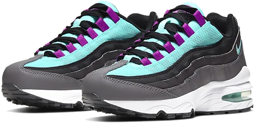 (JR) Nike Air Max 95 'Gunsmoke Aurora Hijau' 905348-034 Lookbook (JR) Nike Air Max 95 'Gunsmoke Aurora Hijau' 905348-034