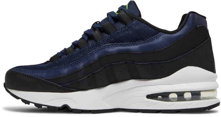 (Youth) Nike Air Max 95 'Midnight Navy Lemon Venom' 905348-037 Lookbook (Youth) Nike Air Max 95 'Midnight Navy Lemon Venom' 905348-037