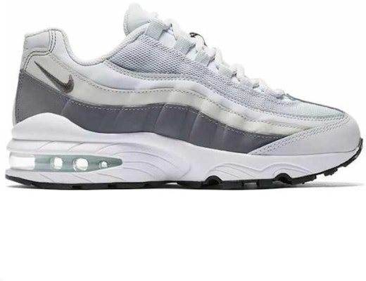 (JR) Nike Air Max 95 'Platino Gunsmoke' 905348-011 Sizing (JR) Nike Air Max 95 'Platino Gunsmoke' 905348-011