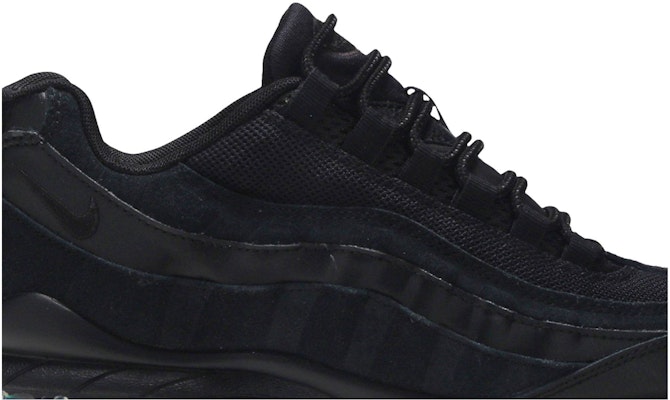 (Youth) Nike Air Max 95 'Triple Black' 307565-055 Order (Youth) Nike Air Max 95 'Triple Black' 307565-055
