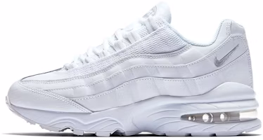 (Youth) Nike Air Max 95 'Triple White' 307565-109 (Youth) Nike Air Max 95 'Triple White' 307565-109