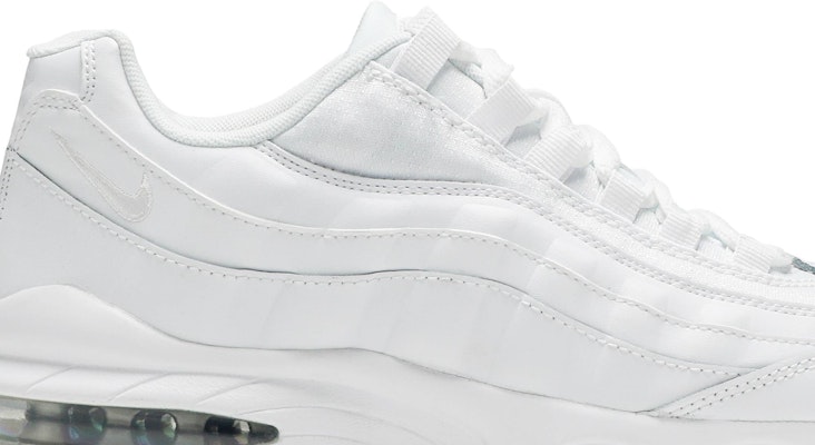 (Youth) Nike Air Max 95 'White Metallic Silver' 905348-104 Order (Youth) Nike Air Max 95 'White Metallic Silver' 905348-104