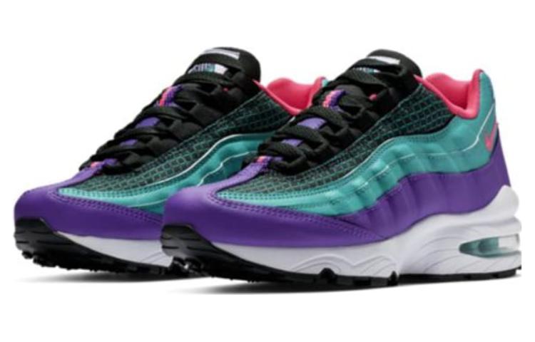 Lookbook (JR) Nike Air Max 95 Sekarang 'Green Cabana' untuk Pria dan Wanita AV2289-300