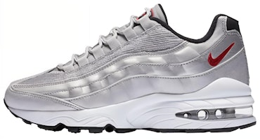 (Youth) Nike Air Max 95 QS 'Silver Bullet' 918630-001 (Youth) Nike Air Max 95 QS 'Silver Bullet' 918630-001
