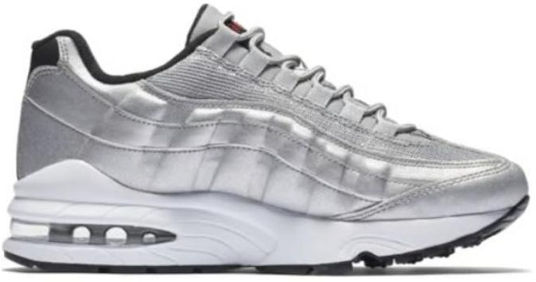 (JR) Nike Air Max 95 QS 'Silver Bullet' Perak Peluru 918630-001 Order (JR) Nike Air Max 95 QS 'Silver Bullet' Perak Peluru 918630-001