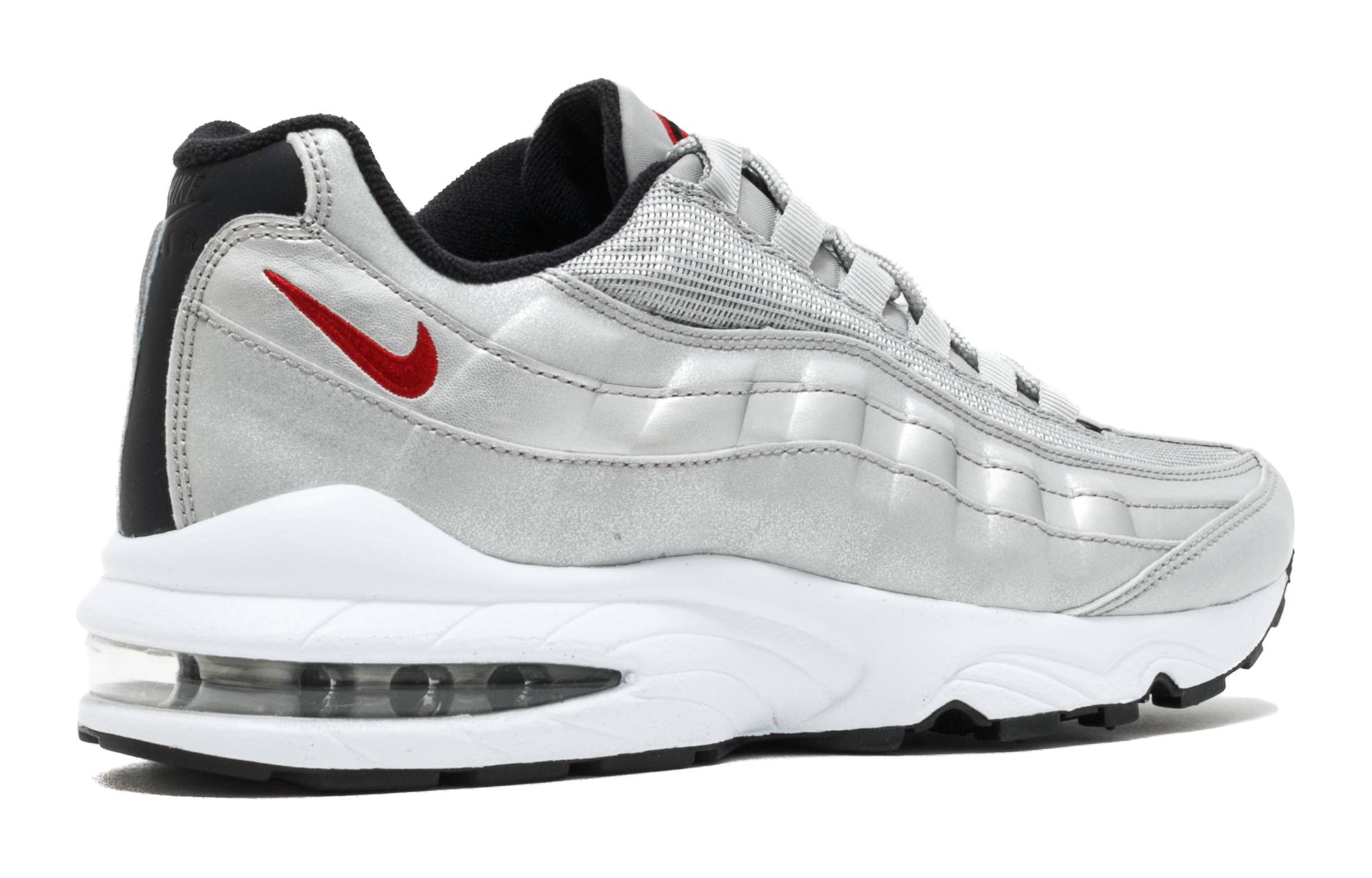 Lookbook (JR) Nike Air Max 95 QS 'Silver Bullet' Sepatu Pria Hitam Perak 918630-001