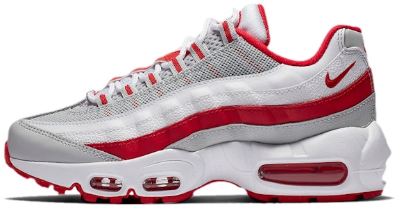 (JR) Nike Air Max 95 Recraft 'Abu Abu Kabut Merah Hiper' CJ3906-004 Buy (JR) Nike Air Max 95 Recraft 'Abu Abu Kabut Merah Hiper' CJ3906-004