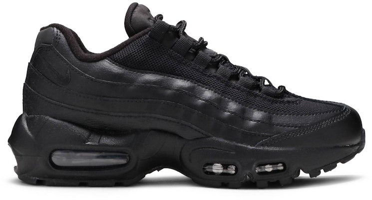 (Youth) Nike Air Max 95 Recraft 'Triple Black' CJ3906-001 Buy (Youth) Nike Air Max 95 Recraft 'Triple Black' CJ3906-001