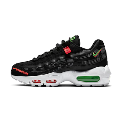 (Youth) Nike Air Max 95 Recraft SE 'Worldwide - Black'