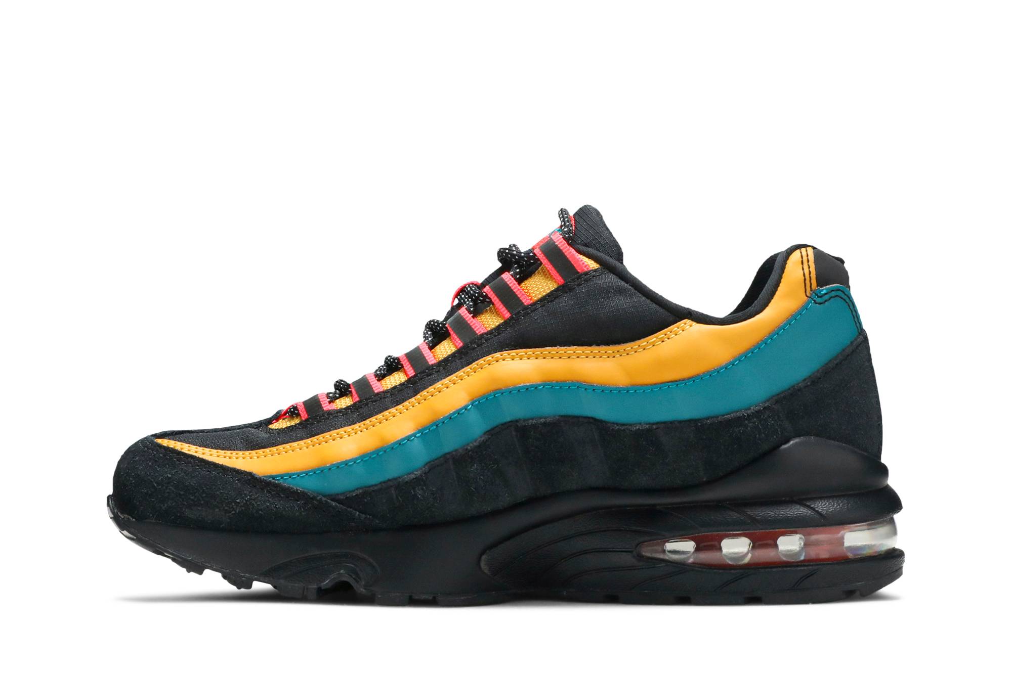 (Youth) Nike Air Max 95 SE 'Black Bright Spruce' 圖 3